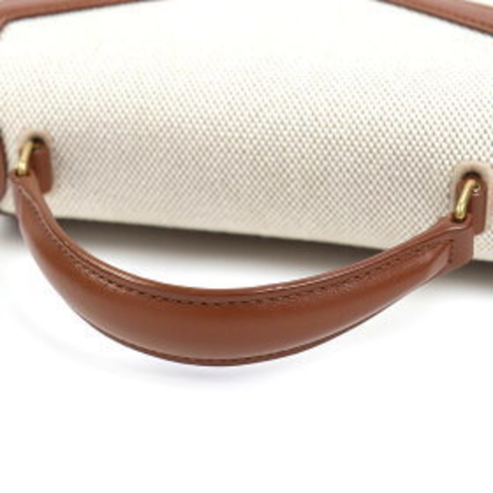 Saint Laurent Cassandra Top Handle Mini Bag Brown Calf Crossbody - Picture 9 of 13